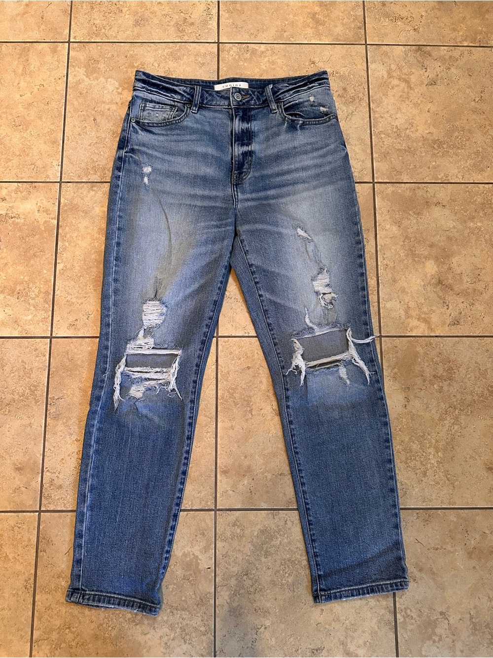 Eunina Tobi Super High Rise Ankle jeans